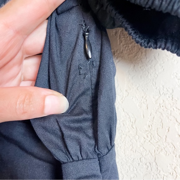 With Jean Audrey Mini Dress Babydoll Black Size Small - Picture 5 of 8